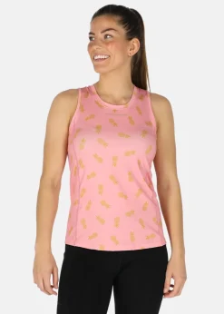 Hot Swedemount Gym Singlet W Pink Golden Pineapple