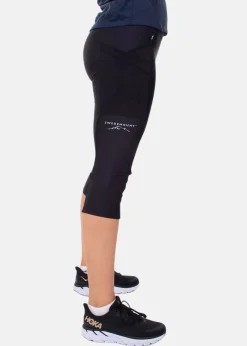 Hot Swedemount Gym Tights 3/4 W Black
