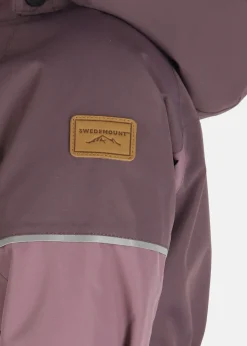 Outlet Swedemount Hafjell Baby Overall Dk. Mauve/Pale Mauve
