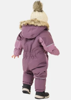 Outlet Swedemount Hafjell Baby Overall Dk. Mauve/Pale Mauve
