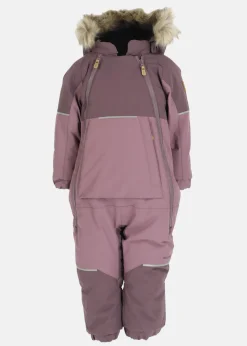 Outlet Swedemount Hafjell Baby Overall Dk. Mauve/Pale Mauve