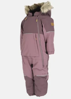 Outlet Swedemount Hafjell Baby Overall Dk. Mauve/Pale Mauve