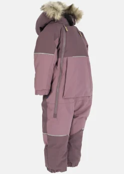 Outlet Swedemount Hafjell Baby Overall Dk. Mauve/Pale Mauve