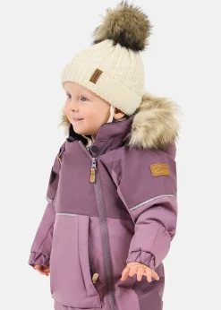 Outlet Swedemount Hafjell Baby Overall Dk. Mauve/Pale Mauve