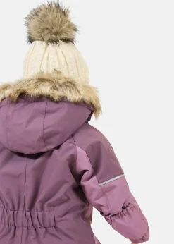 Outlet Swedemount Hafjell Baby Overall Dk. Mauve/Pale Mauve