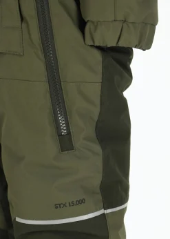 Clearance Swedemount Hafjell Baby Overall Dk Olive/Olive