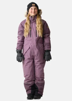 Swedemount Hafjell Winter Overall JR Dk. Mauve/Pale Mauve