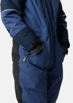 Clearance Swedemount Hafjell Winter Overall JR Navy/Steel Blue