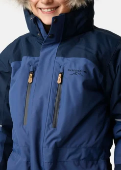 Clearance Swedemount Hafjell Winter Overall JR Navy/Steel Blue