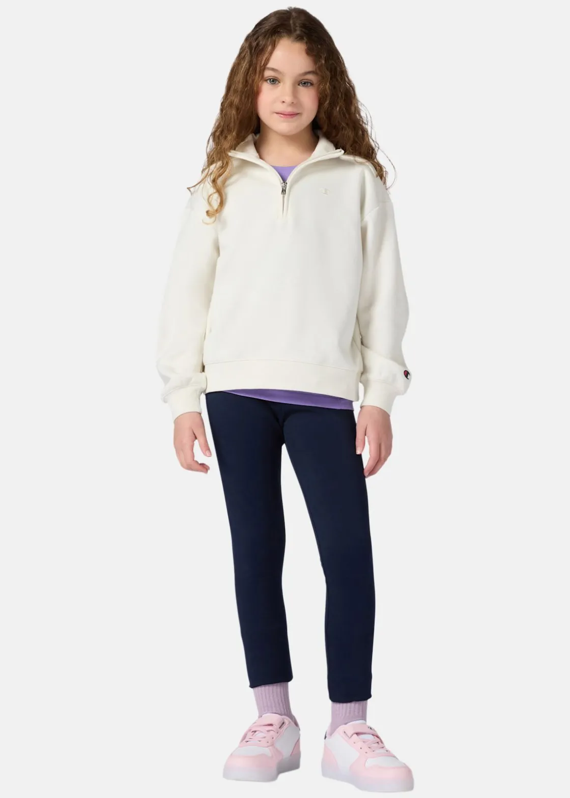 Sale Champion Half Zip Sweatshirt ICV