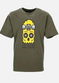 Outlet Slade Halfboard Tee JR Olive