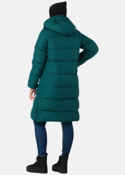 New Seaside Hampton Puffy Parka W Emerald Green