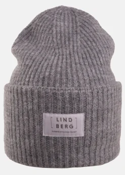 Outlet Lindberg HAVEN BEANIE, REFLECTIVE GREY