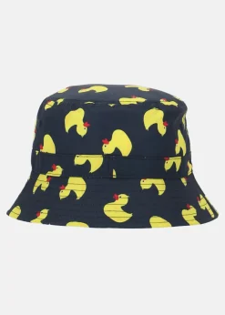 Discount Blount & Pool Hawaii Bucket Hat Navy Yellow Duck