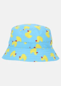 Clearance Blount & Pool Hawaii Bucket Hat Blue Yellow Duck