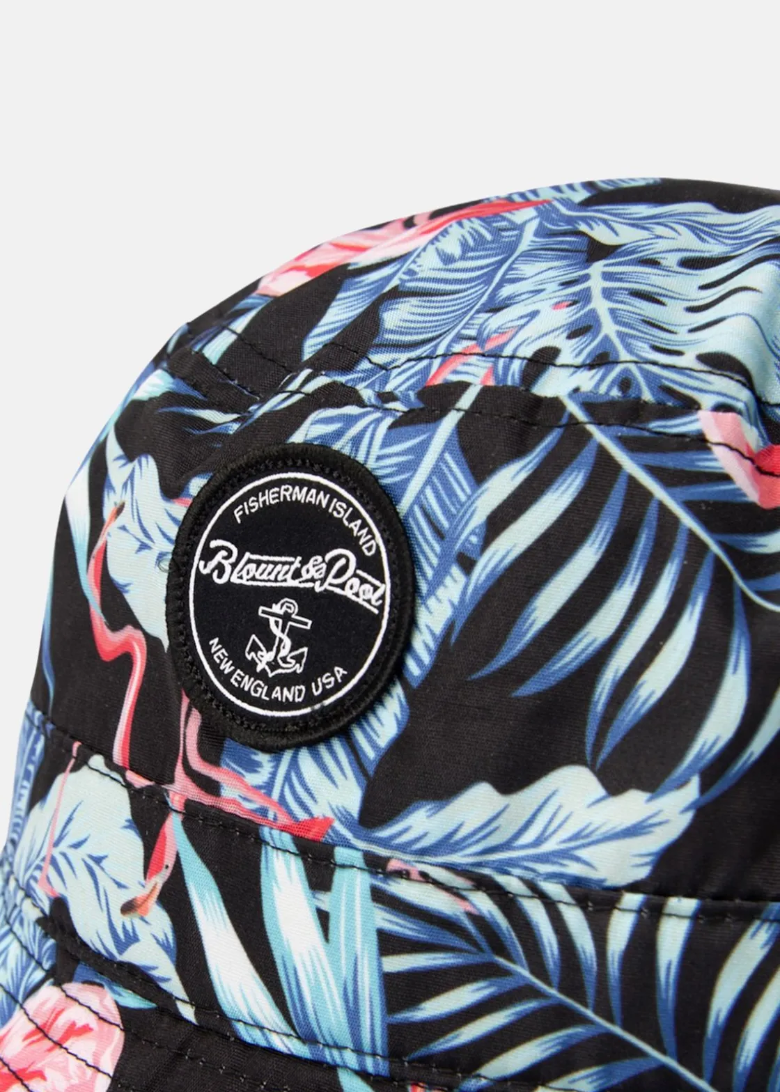 Discount Blount & Pool Hawaii Bucket Hat Black Flamingo Leaf