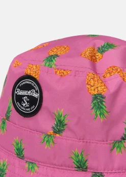 Discount Blount & Pool Hawaii Bucket Hat Infant Pink Pineapple