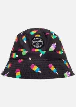 Outlet Blount & Pool Hawaii Bucket Hat JR Black Ice Cream