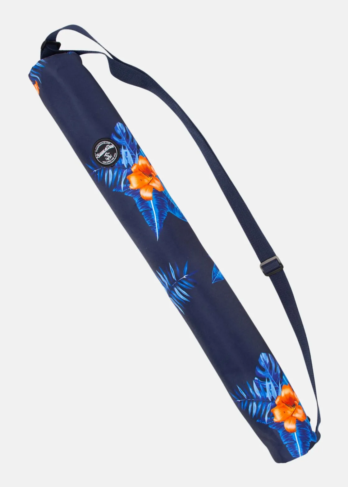 Best Blount & Pool Hawaii Drink Cooler Navy Orange Flower