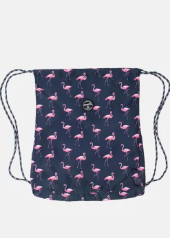 New Blount & Pool Hawaii Gym Bag Navy Flamingo