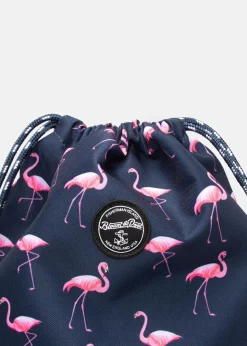 New Blount & Pool Hawaii Gym Bag Navy Flamingo
