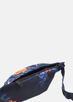 Best Blount & Pool Hawaii Waistbag Navy Orange Flower