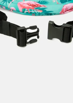 Hot Blount & Pool Hawaii Waistbag Turquoise Flamingo