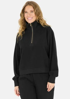 Hot Athlecia Hecey W Half zip Black