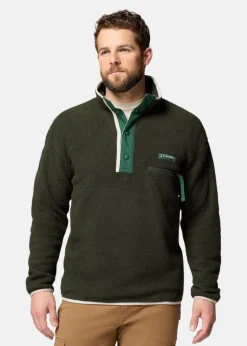 Clearance Columbia Helvetia™ II Half Snap Fleece Greenscape