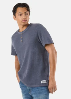 Denim Factory Henley Tee Navy