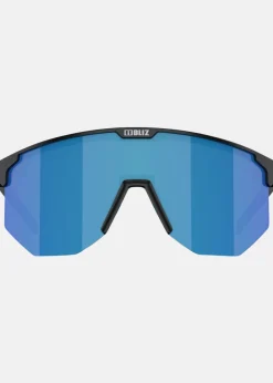 Clearance Bliz Active Hero Matt Black / Brown w Blue Multi