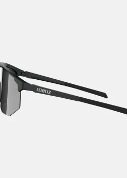 New Bliz Active Hero Matt Black / Smoke w Silver Mirror