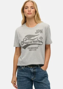 Superdry High Flyers Tee GREY MARL