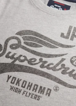Superdry High Flyers Tee GREY MARL