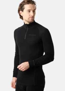 Discount Swedemount Himalaya Merino Wool Halfzip Black