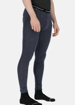 Outlet Swedemount Himalaya Merino Wool Pants Navy Melange
