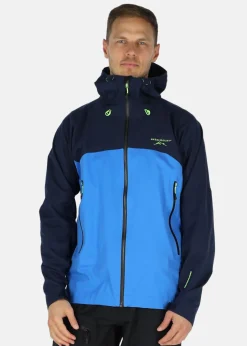 New Swedemount Himalaya Shell Jacket Peak Blue/Lime