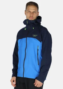 New Swedemount Himalaya Shell Jacket Peak Blue/Lime