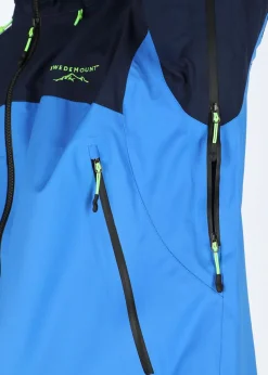 New Swedemount Himalaya Shell Jacket Peak Blue/Lime
