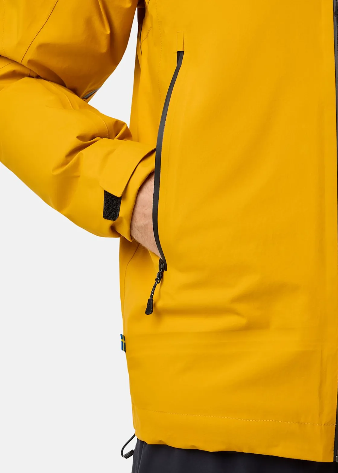 Sale Swedemount Himalaya Shell Jacket II Mustard Yellow