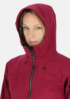Discount Swedemount Himalaya Shell Jacket W Burgundy/Fuchsia