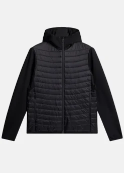 Outlet J.lindeberg Holden Quilt Hybrid Hood Black