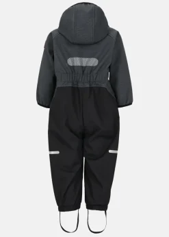 Hot Swedemount Holmenkollen Softshell Overall Infant Charcoal Melange/Black