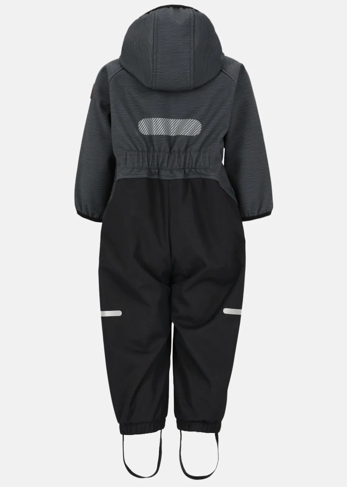 Hot Swedemount Holmenkollen Softshell Overall Infant Charcoal Melange/Black