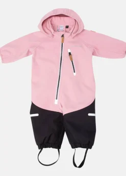 Outlet Swedemount Holmenkollen Softshell Overall Infant Lt. Pink
