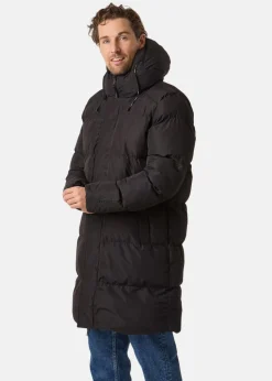 Discount Superdry HOODED SPORTS PUFFER MID JKT Black