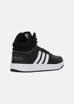 Outlet Adidas HOOPS 3.0 MID CBLACK/FTWWHT/GRESIX
