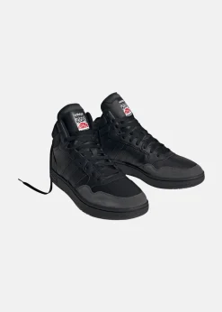 Discount Adidas HOOPS 3.0 MID CBLACK/CBLACK/CARBON