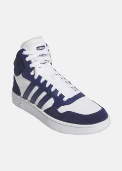 Sale Adidas HOOPS 3.0 MID FTWWHT/DKBLUE/DKBLUE