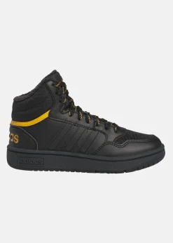 Discount Adidas HOOPS MID 3.0 K CBLACK/CBLACK/PREYEL